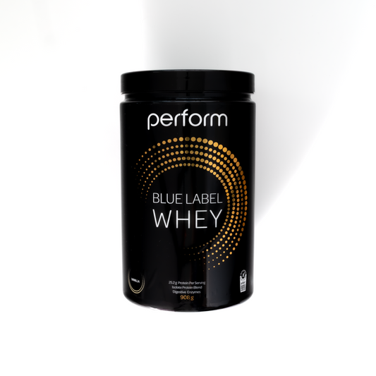 Blue Label Whey Protein Vanilla, Chocolate, Isolate Protein, Informed Sport Tested