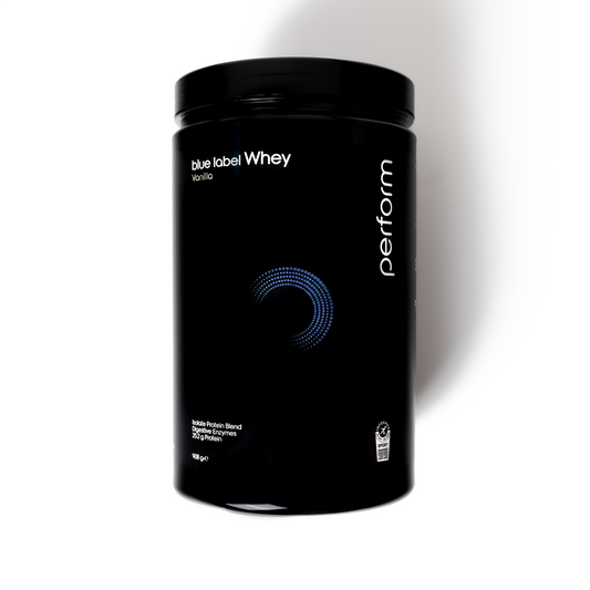 Blue Label Whey Protein Vanilla, Chocolate, Isolate Protein, Informed Sport Tested