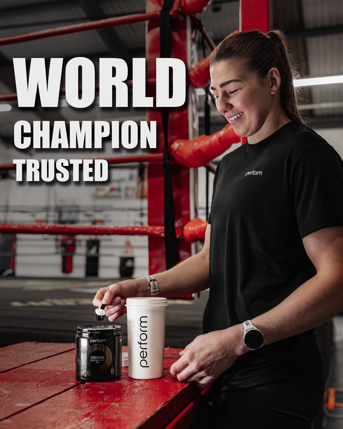 Perform Nutrition creatine monohydrate powder for strength & recovery, creatine supplement for high intensity training